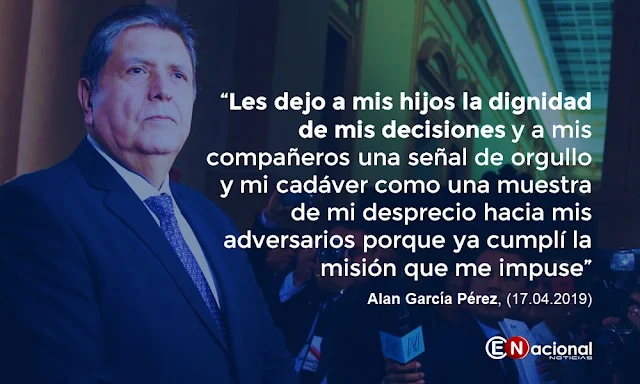 Expresidente Alan García Pérez