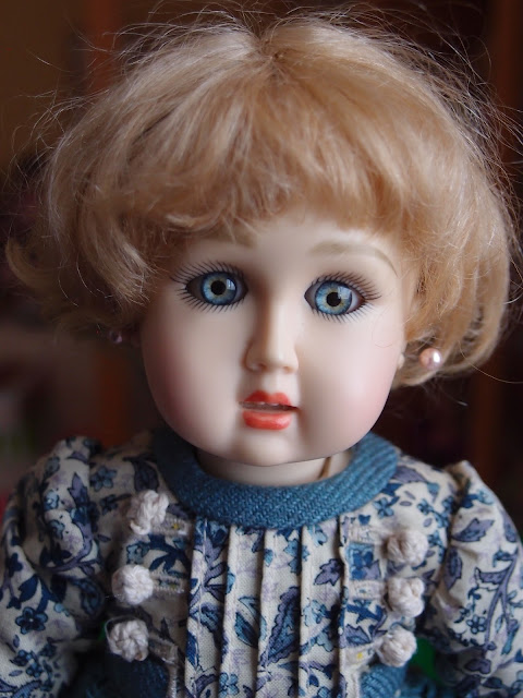 Poupées Bleuette Jumeau 27cm Et Googlie 14cm – Reproduction D'ancienne, Ensemble
