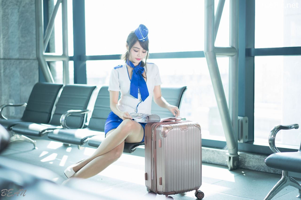 Image-Taiwan-Social-Celebrity-Sun-Hui-Tong-孫卉彤-Stewardess-High-speed-Railway-TruePic.net- Picture-37