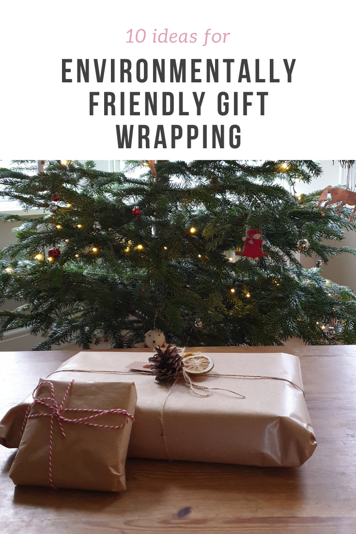 10 ideas for how to make gift wrapping more environmentally friendly - including tips for decorations, wrapping paper ideas and reusable options.