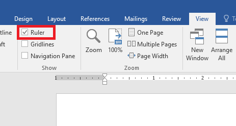 Cara Mudah Menampilkan Ruler Di Word 2016