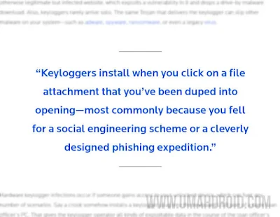 Aplikasi Keylogger Malware