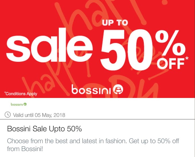 Bossini Kuwait - SALE Upto 50% OFF