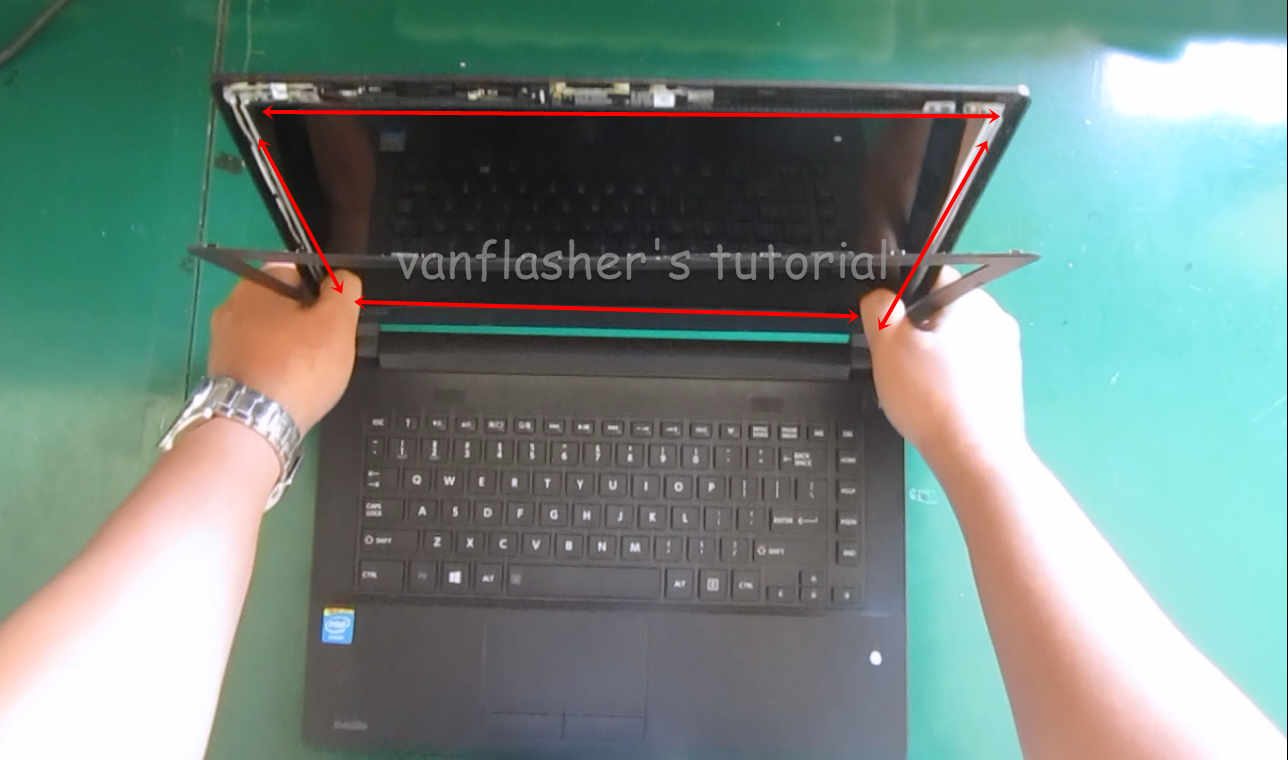 Cara Melepas Dan Mengganti Lcd Untuk Semua Jenis Dan Merk Laptop