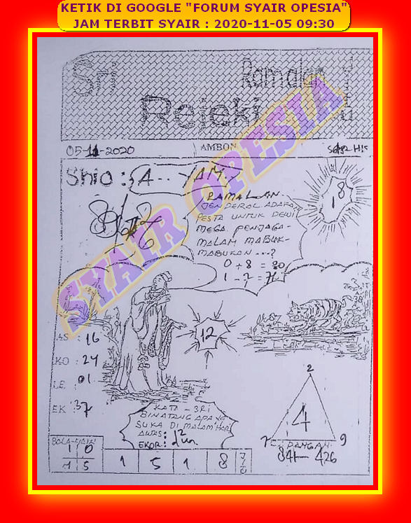 1 New Message) Kode Syair Sydney 5 November 2020 - Forum Syair Togel  Hongkong Singapura Sydney