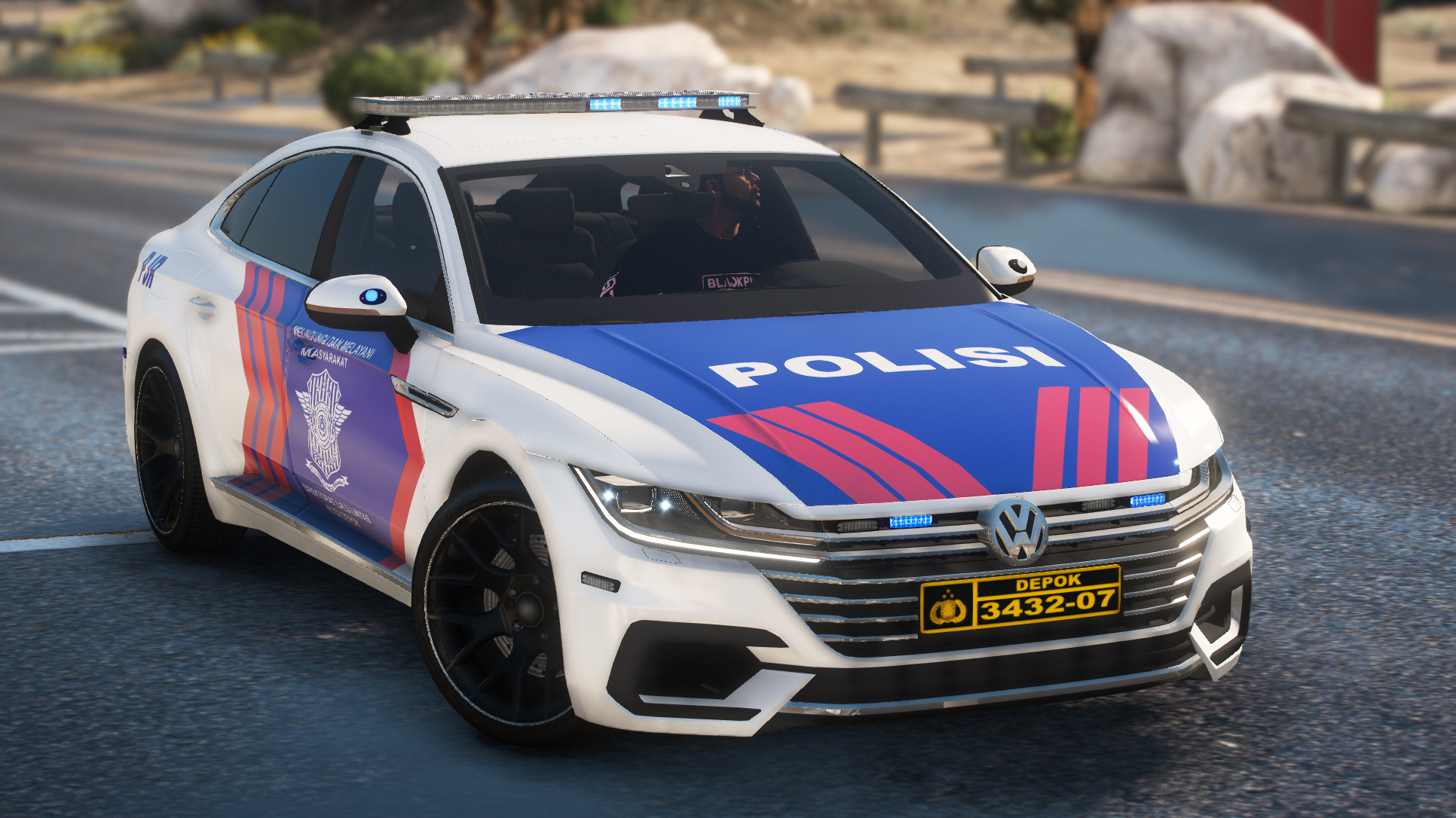 Mod GTA 5 Mobil Polisi Indonesia