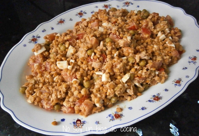 ENSALADA DE LENTEJAS.