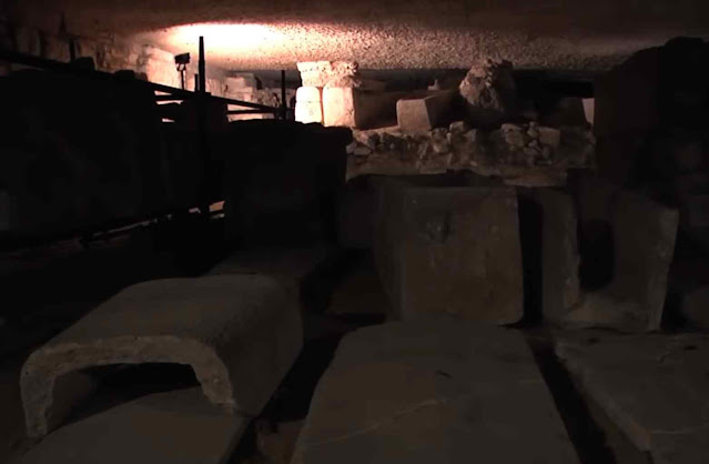 Subsuelo de la cripta de Saint-Denis