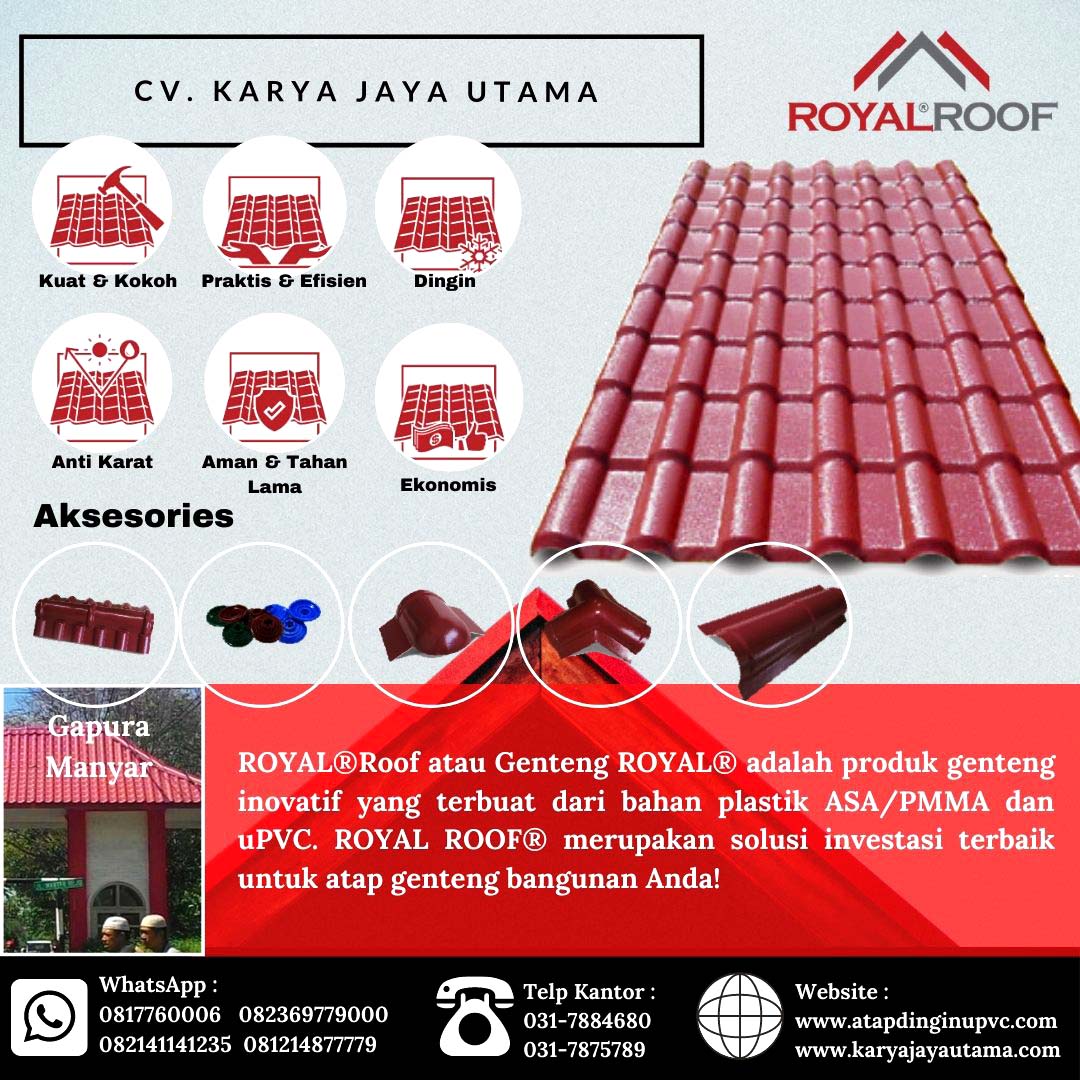 Genteng UPVC Terbaik: Rahasia Atap Rumah Anti Bocor & Awet!