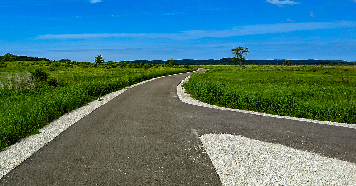 Biking the Great Sauk State Trail