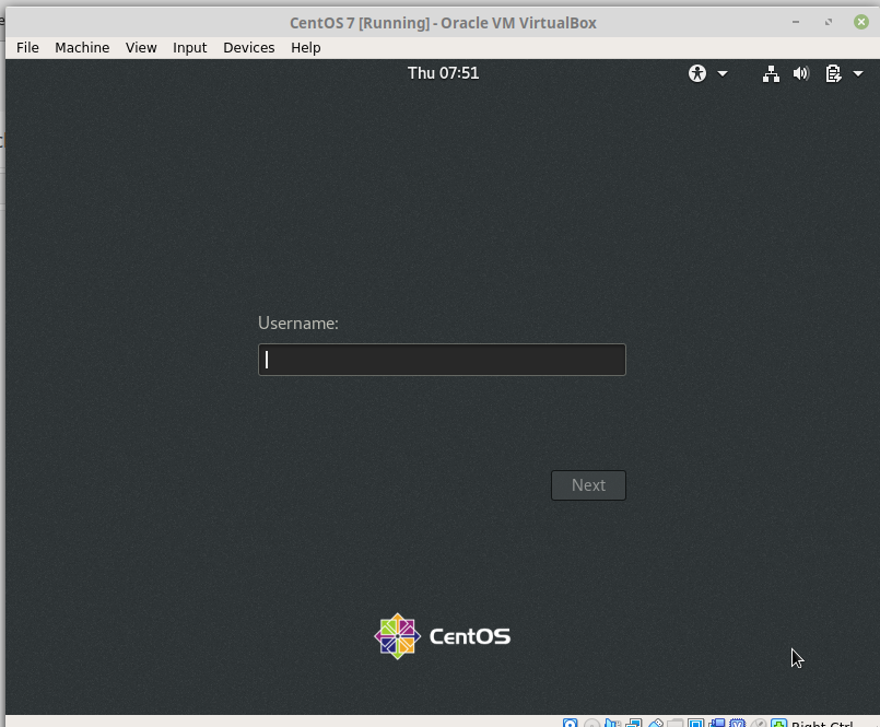 Installing CentOS 7 on Virtual Box