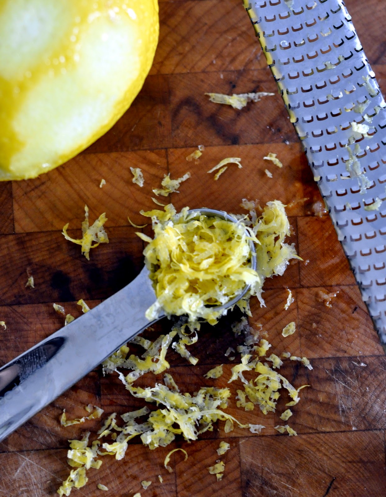 Fresh Lemon Zest | Taste As You Go