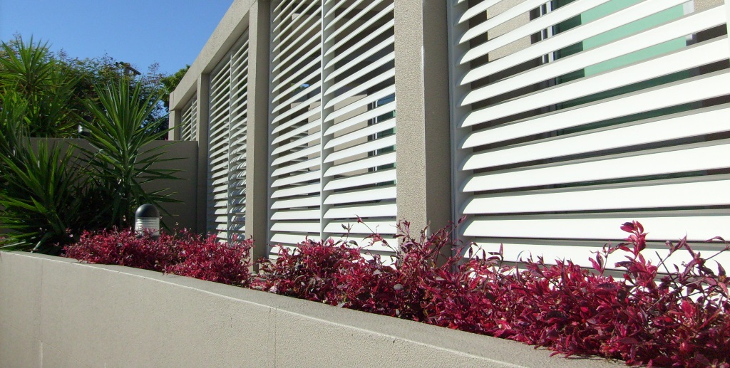 Good Louvre Fencing Panels Rotate Air Flow Perfectly Glass Balustrade