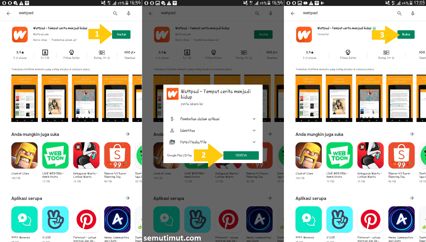 Cara Daftar Wattpad Tanpa Email itu Mudah SemutImut