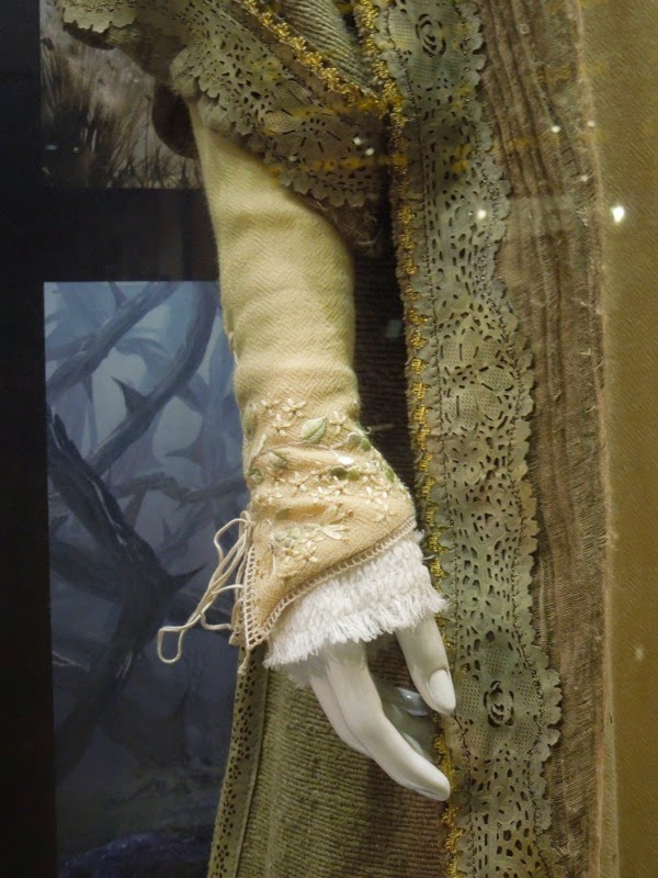 Princess Aurora Maleficent sleeve costume detail