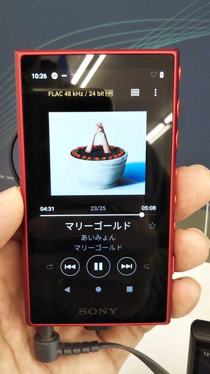SONY Walkman ”NW-A105” 感想 〜店頭で視聴したらアレがなかった件