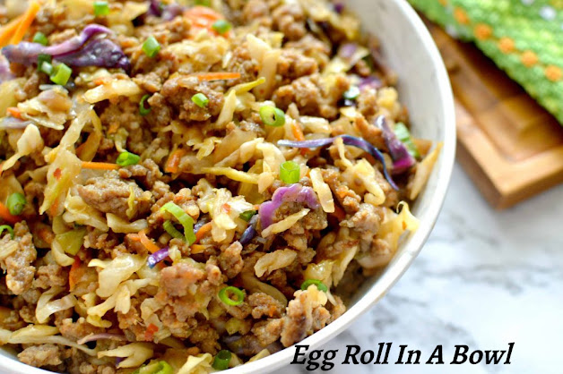 Pink Lady: Egg Roll In A Bowl