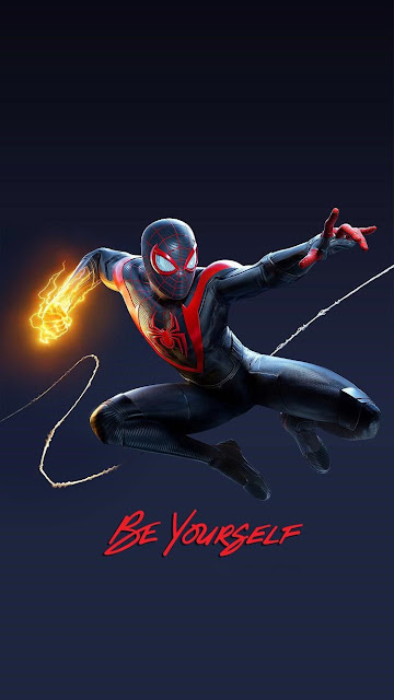 iphone 7 miles morales wallpaper