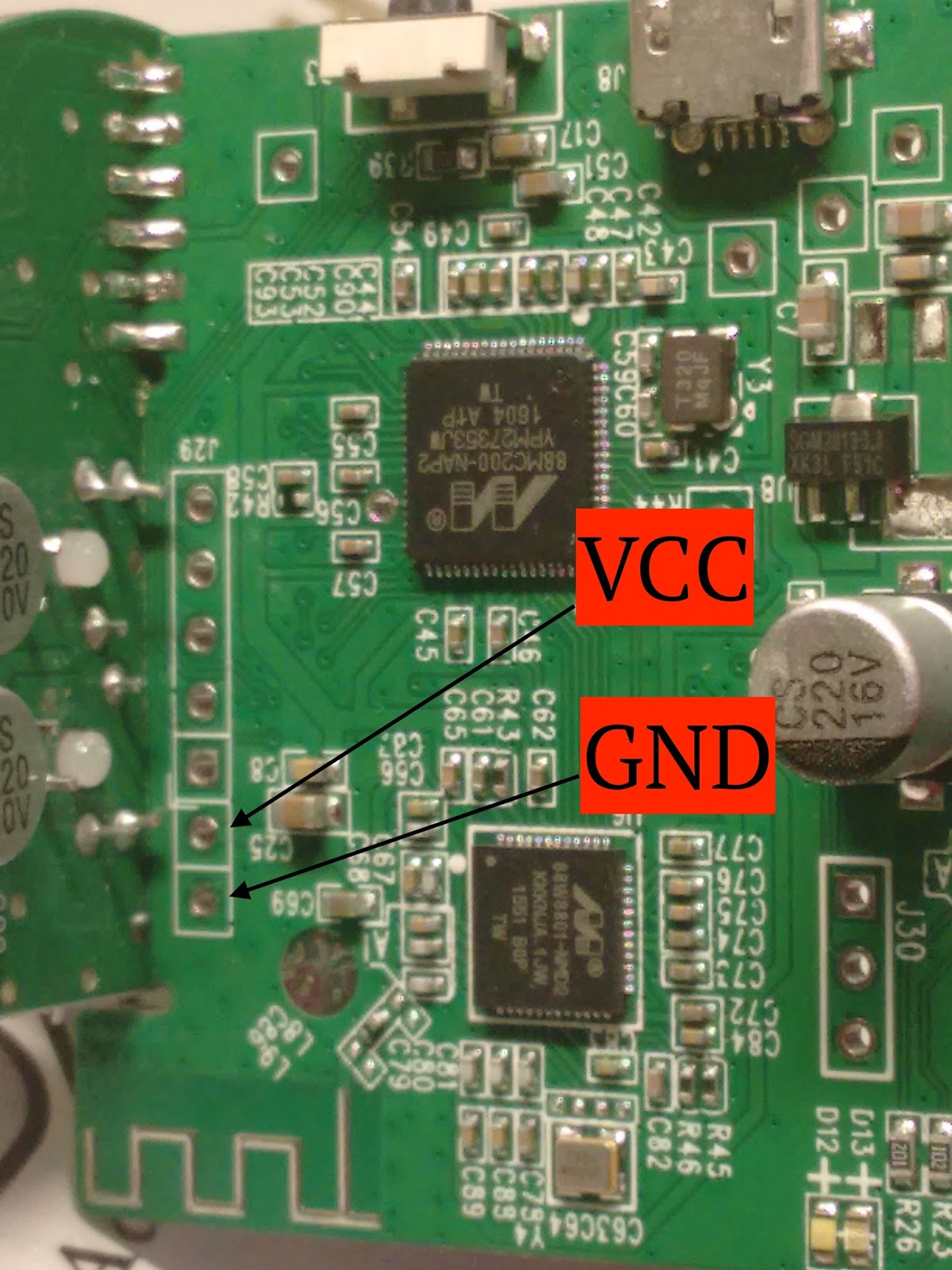 JTAG PIN Identification