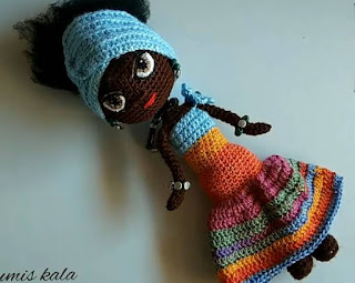 PATRON GRATIS MUÑECA AFRICANA AMIGURUMI 44559