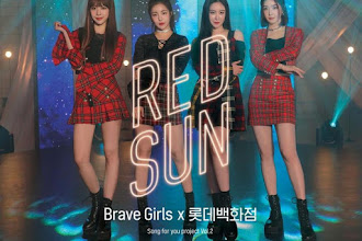 Brave Girls 브레이브걸스 presenta Red Sun para Lotte Department Store