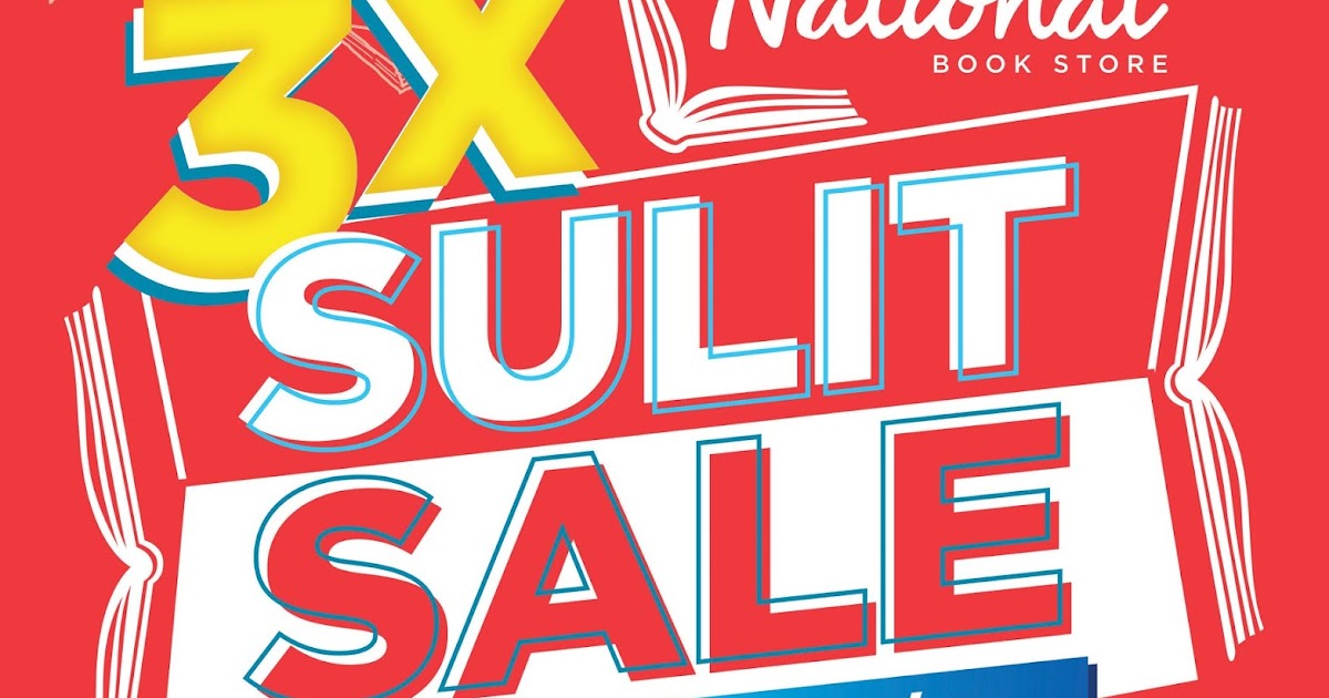 Manila Shopper National Book Store 3day Sulit SALE AugSept 2020