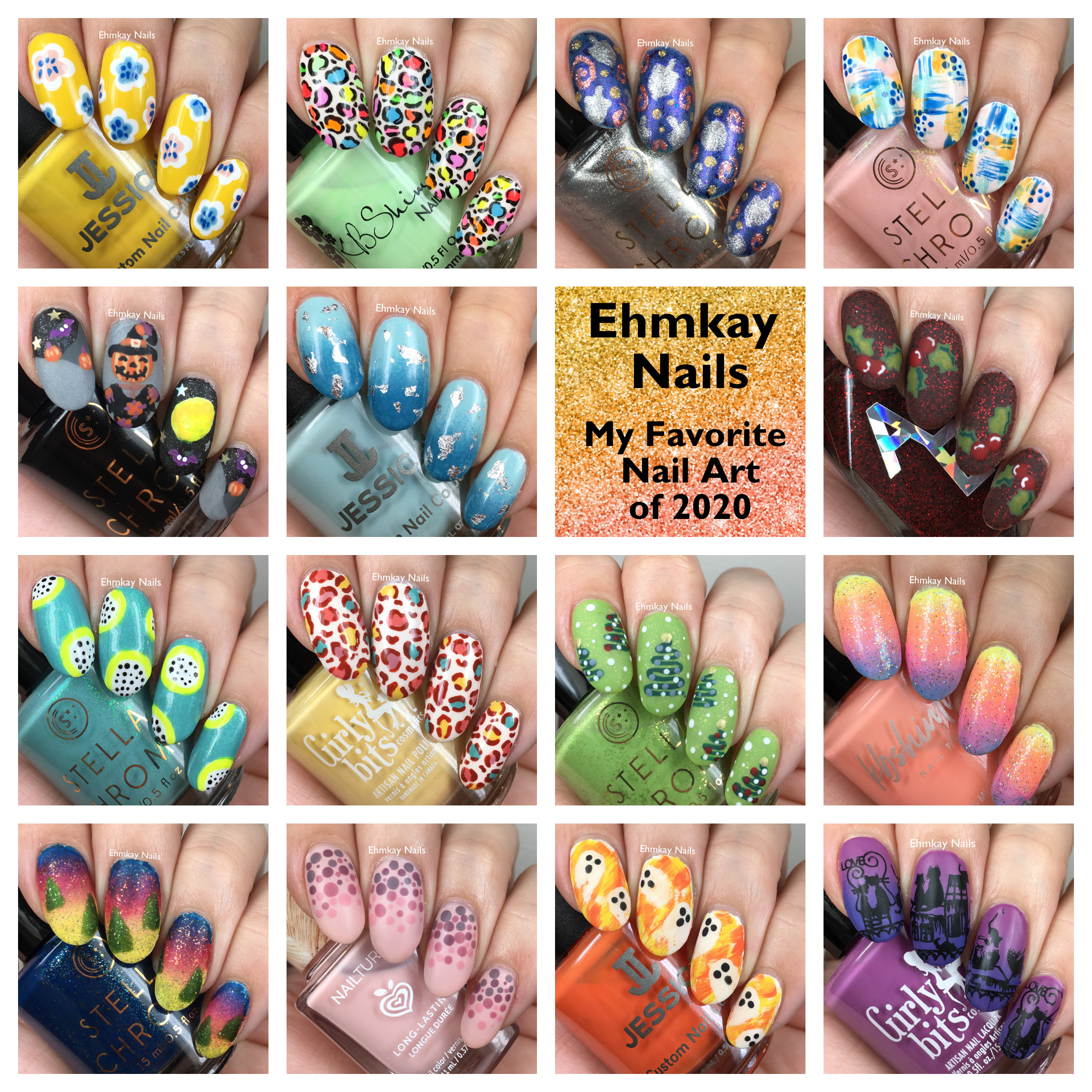 ehmkay nails: My Favorite Nail Arts of 2020