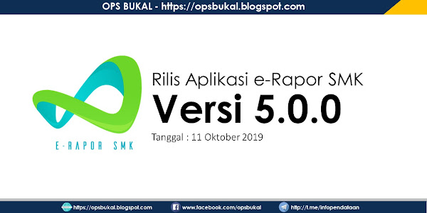 Rilis e-Rapor SMK versi 5.0.0