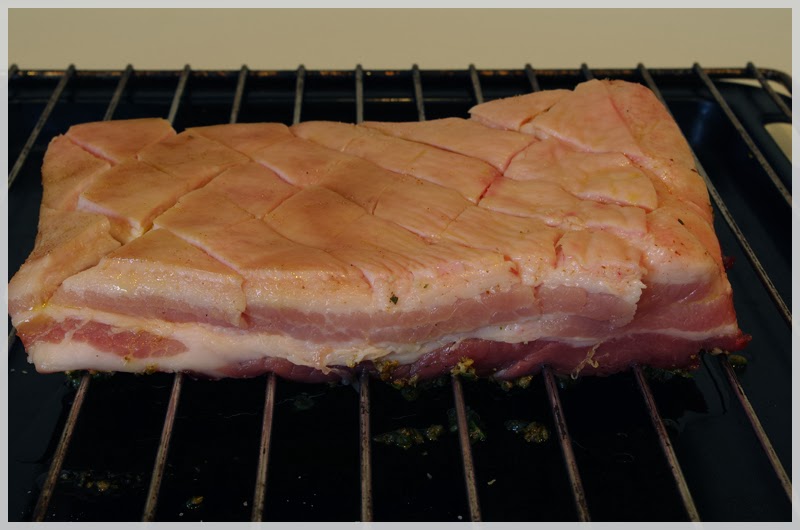 In cucina con Nicoletta e Roberto Pancetta al forno