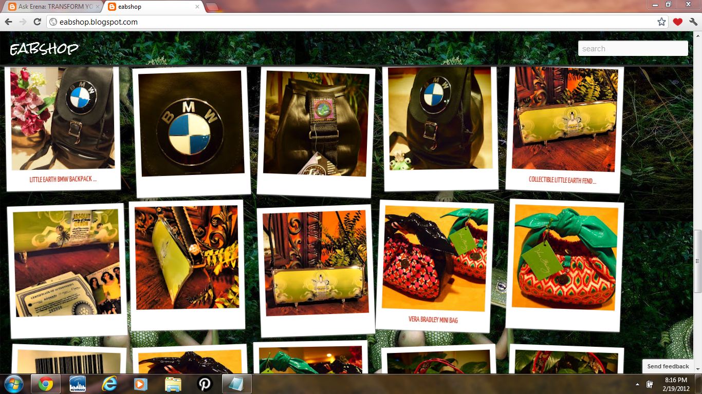 Fashion Trend Celebrity: NEW DESIGN OF MY ONLINE SHOP