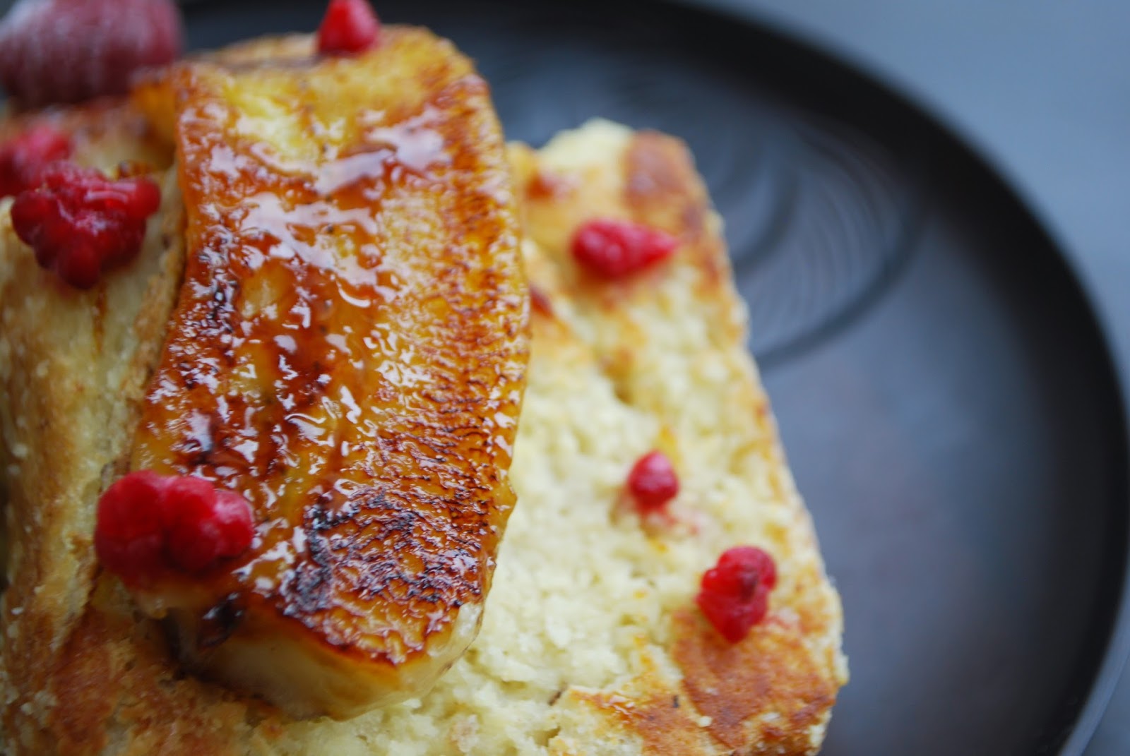 Hannah Claudia Almond Crusted Milk Bread French Toast with Maple