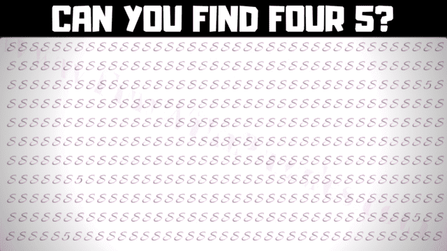 Fun Brain Teasers: Spot the Hidden Numbers and Letters