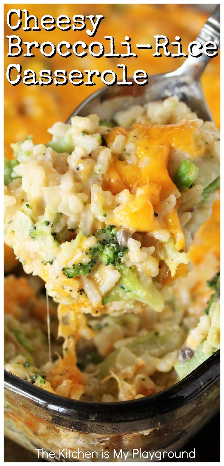 BroccoliRice Casserole The Kitchen is My Playground