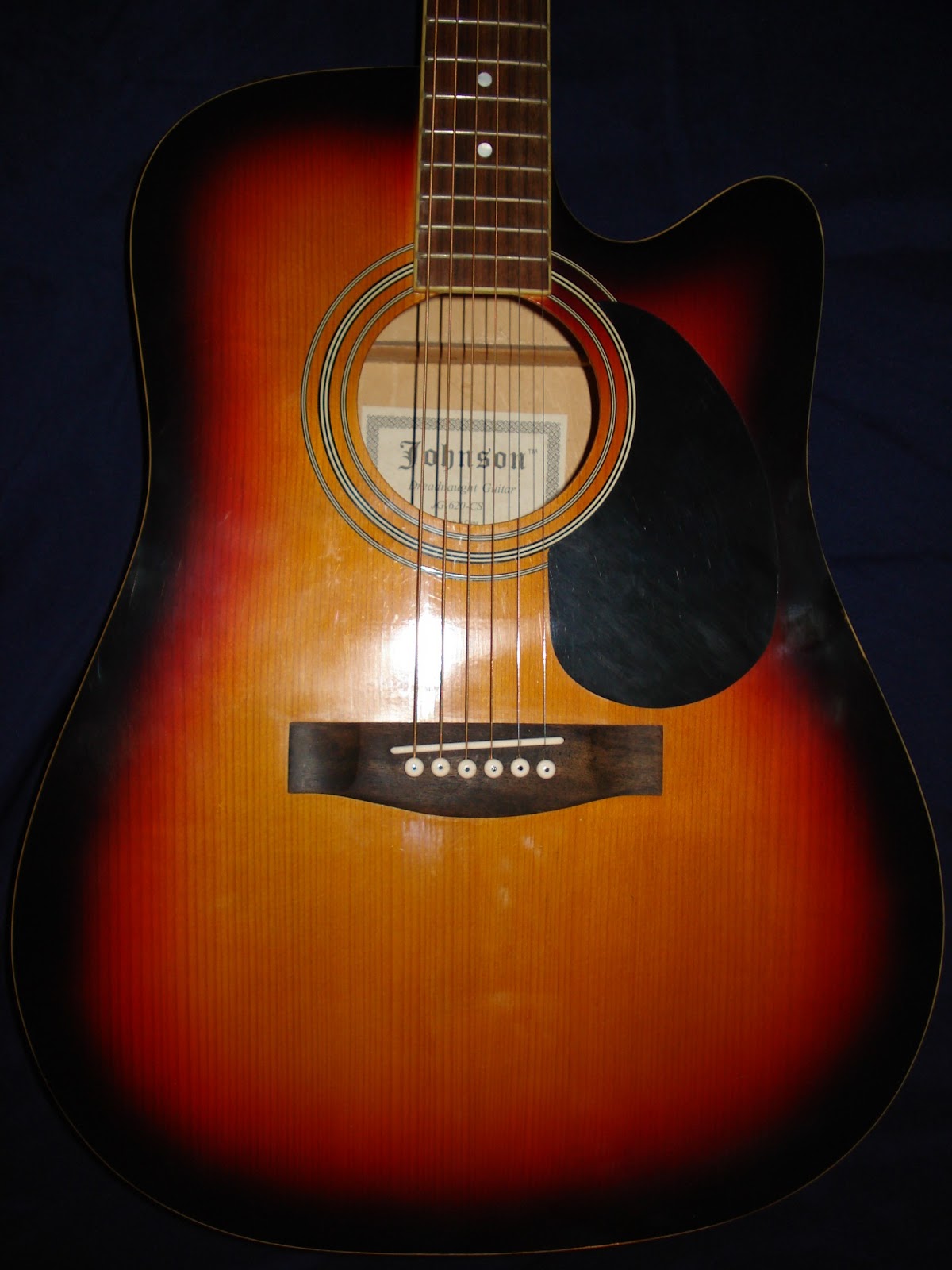 SoCal Gear Museum 2000s Johnson Model No. JG620SC Acoustic Guitar