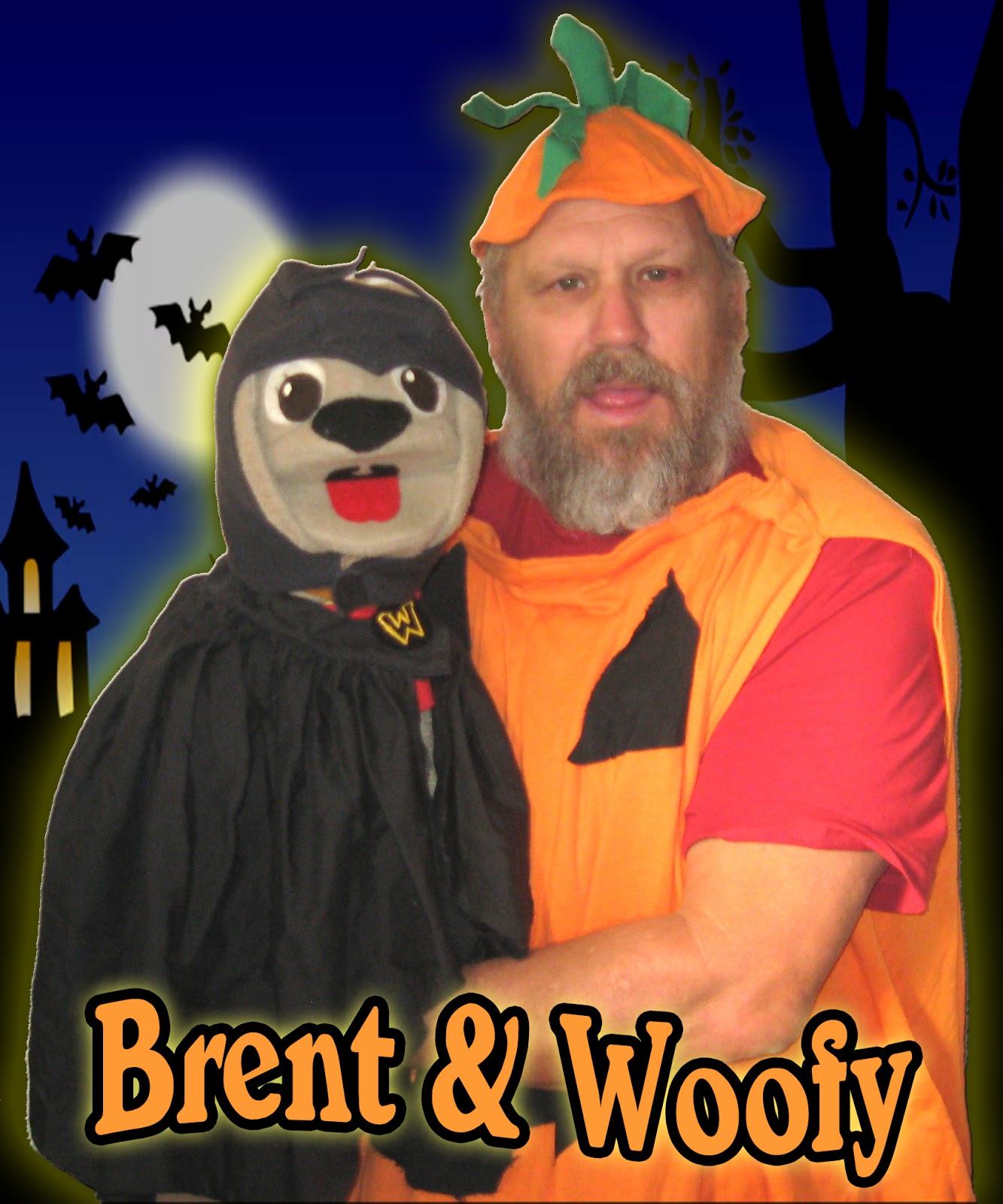 Brent & Woofy: Brent & Woofy Halloween Picture 2018