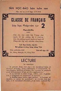 Lớp Học Pháp Văn Tập 2 - Phạm Tất Đắc