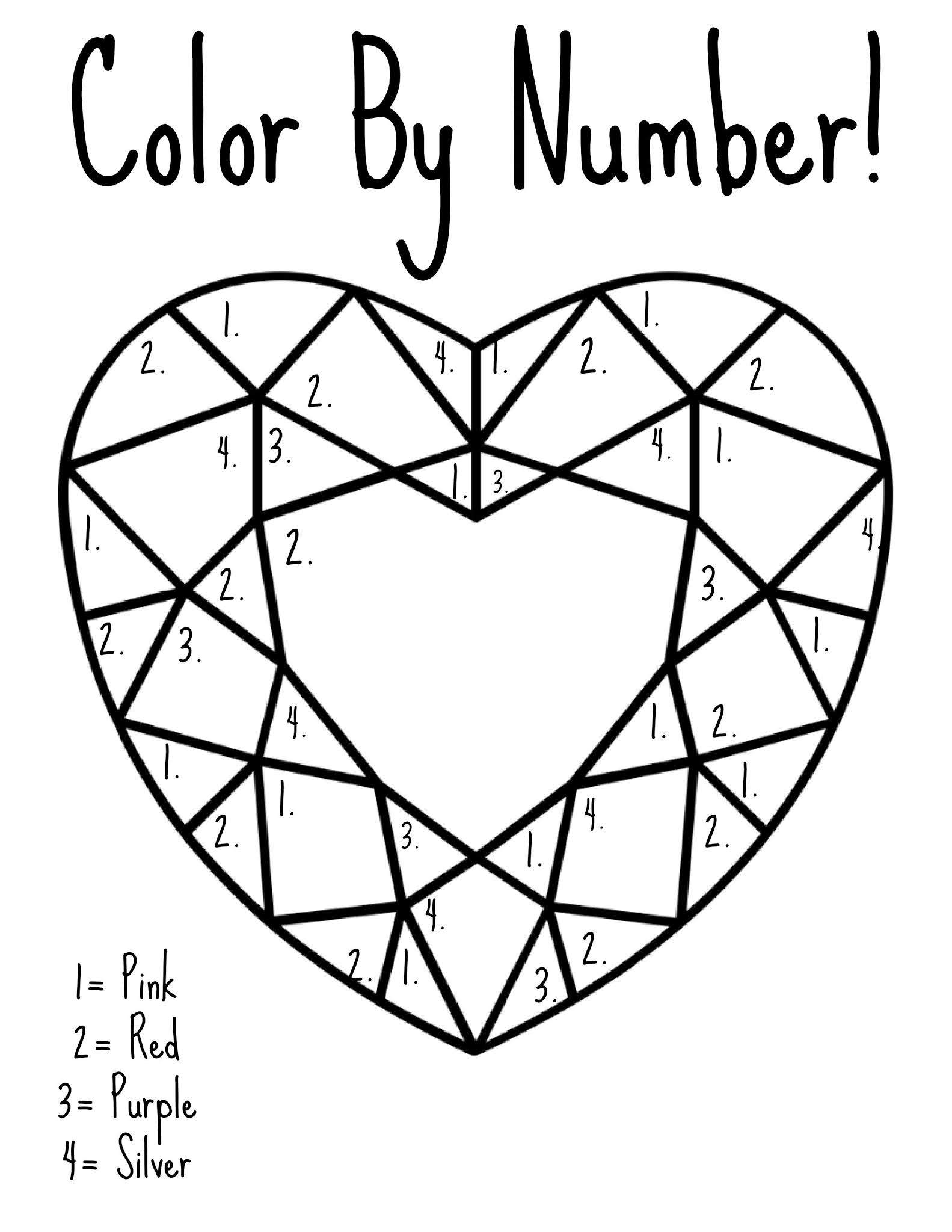 Valentines Day Coloring Pages PDF