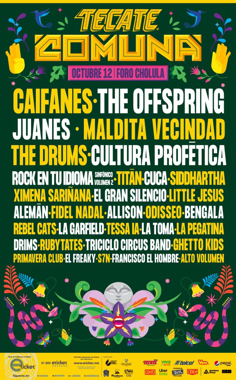 Octubre de Festivales ROCK360MX