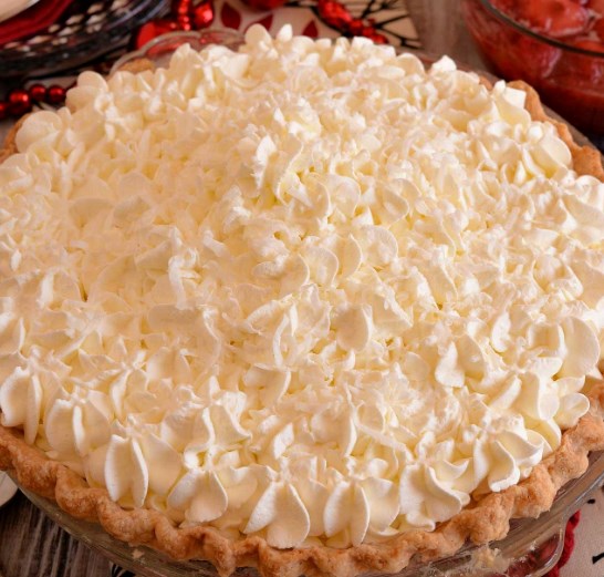 White Christmas Pie #desserts #tarts