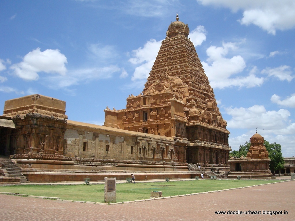 DOODLE@BLOG: Thanjavur Big Temple - From my eyes