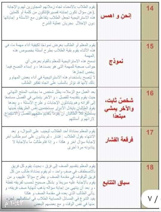 إستراتيجيات التعلم للصف الرابع الابتدائي 2022 4