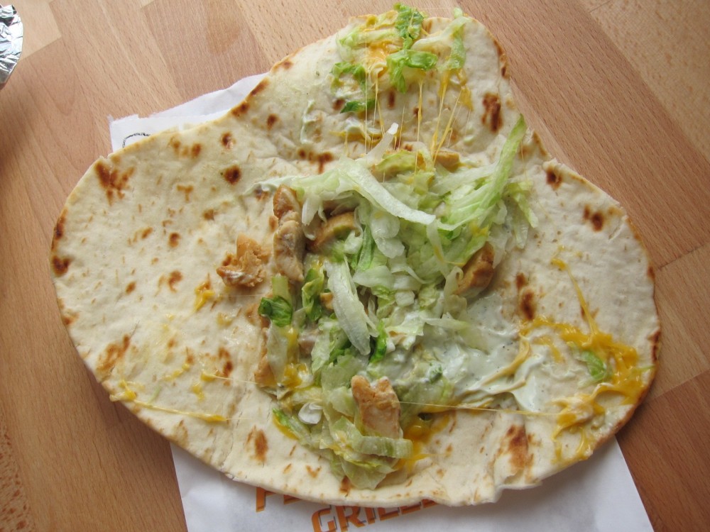Review Taco Bell Chicken Ranch Flatbread Griller