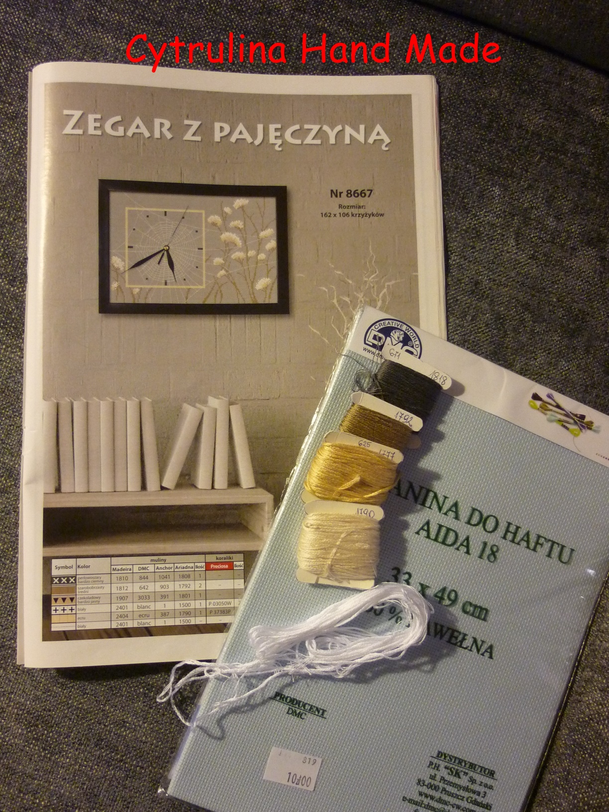 P1160919 - SAL "Zegar z pajęczyną" cz. 1