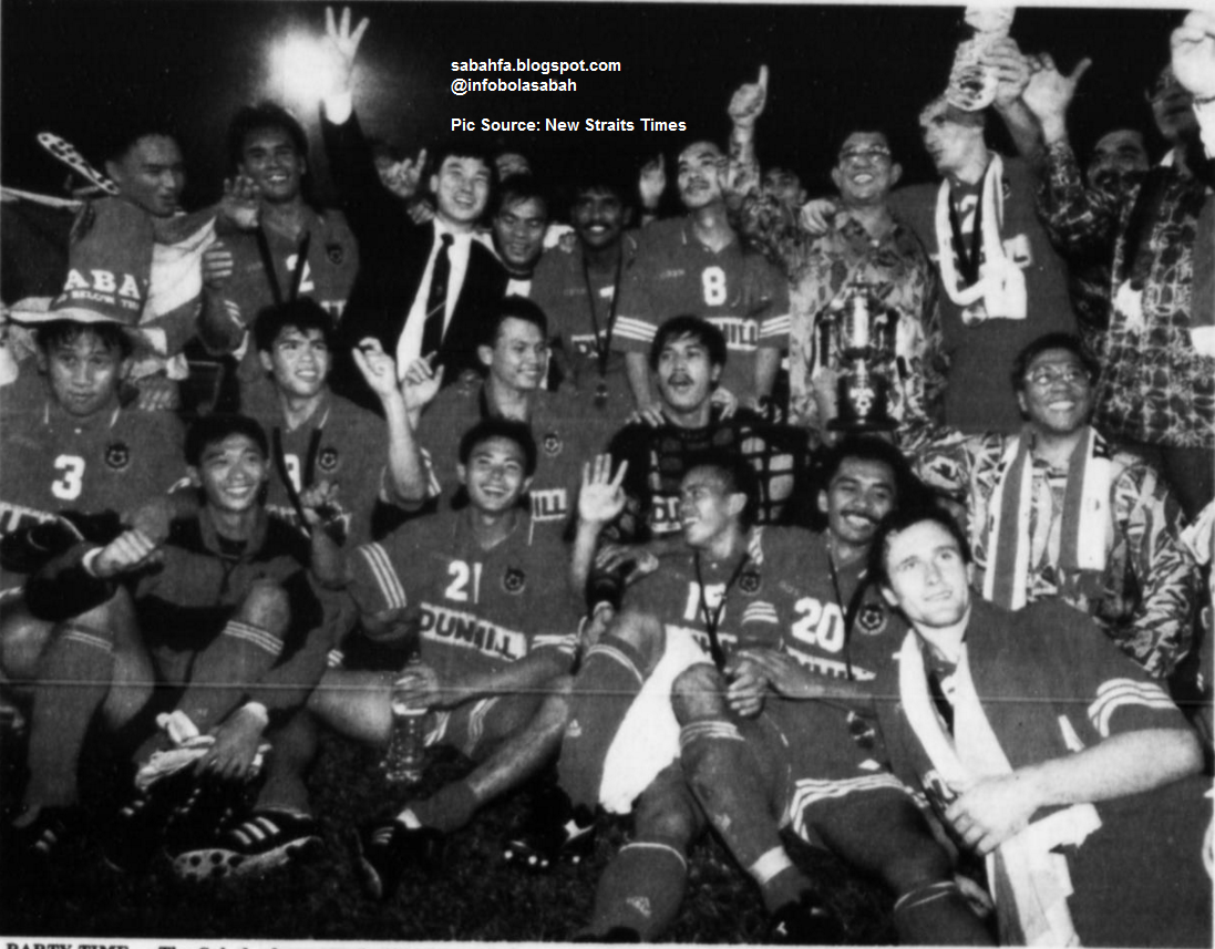 Info Bola Sabah Throwback 1995 FA Cup Champions