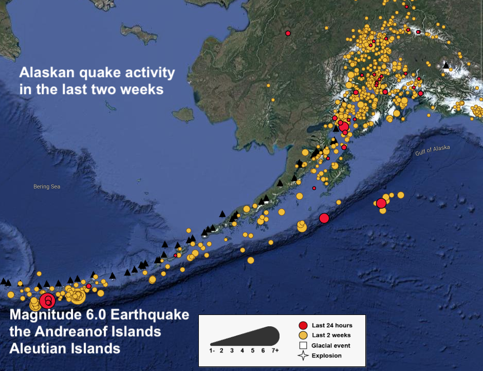 alaska quake depth alaska quake depth