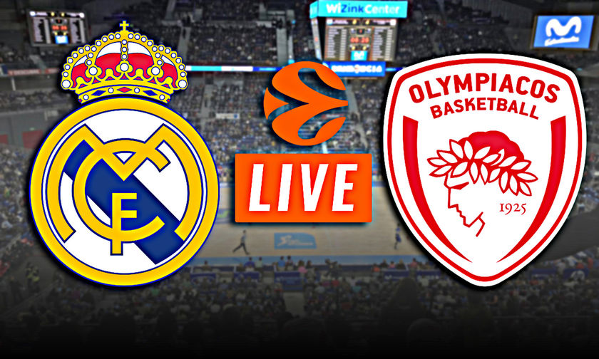 Real Madrid Olympiakos live streaming basket 12122019 MATI GR