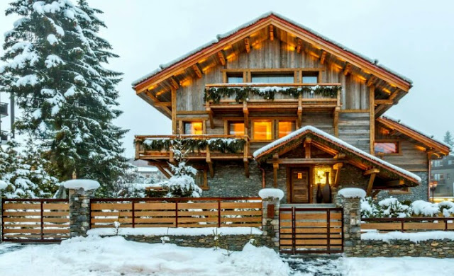 Chalet style houses beautiful projects