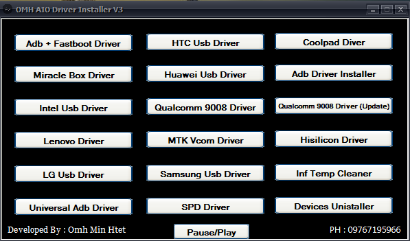 latest USB Driver Installer v3 For Mobile Update Boot Without Password Free By Jonaki TelecoM 
