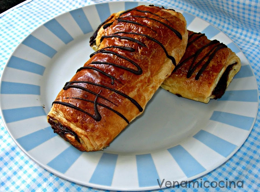 Napolitanas de chocolate