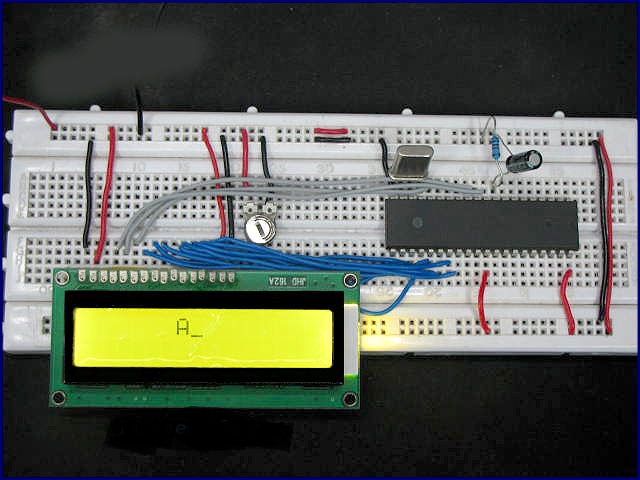 PROJECTS FOR YOU: LCD INTERFACING WITH 8051 IN 8-BIT MODE